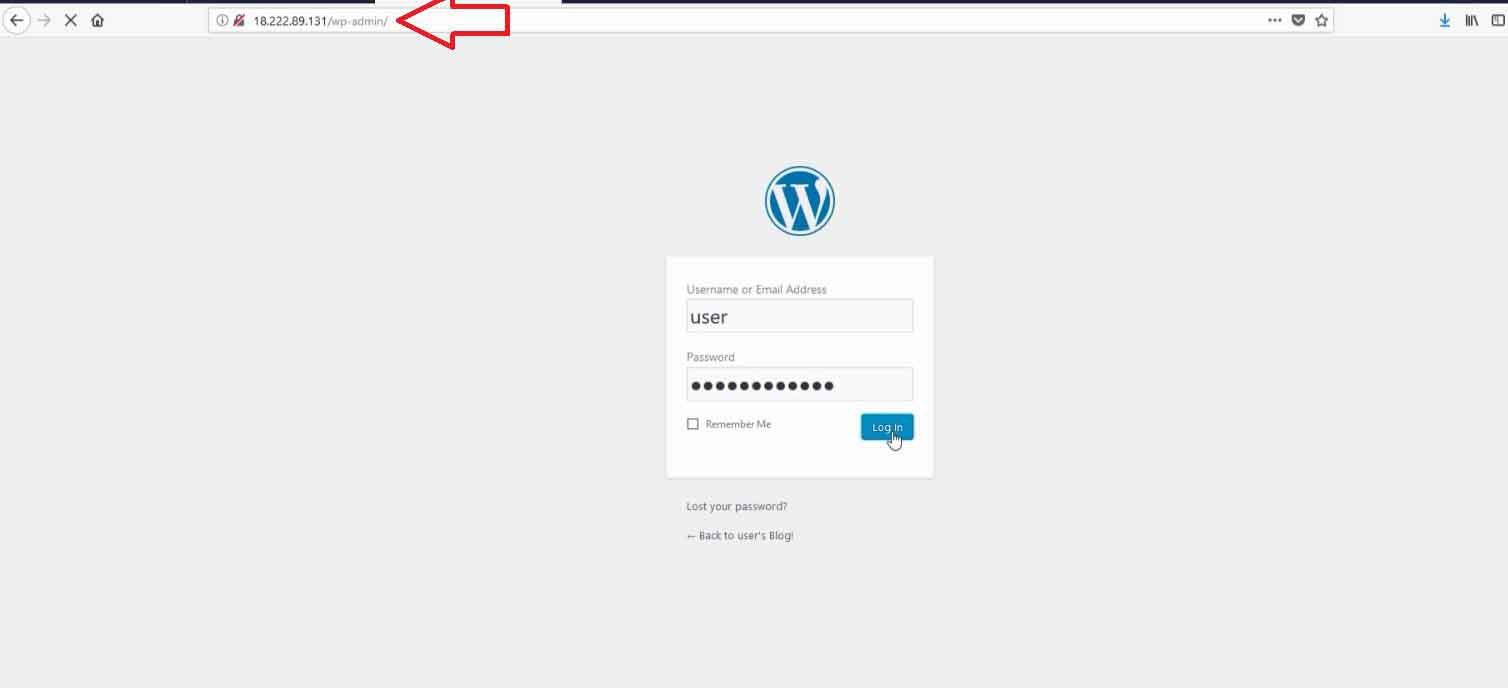 Install WordPress on AWS