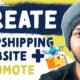 Create Dropshipping Website